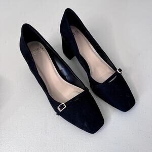 Jones New York Elegant Black Women's Block Heel Shoes- Worn Once